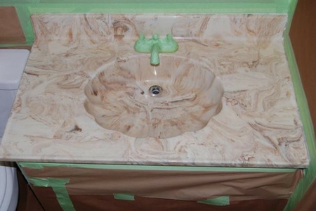 Bathroom Sink Refinishing